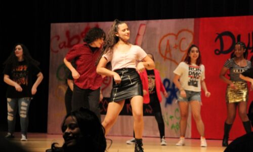 The drama program “rocks on” during this year’s winter production